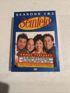 Seinfeld Season 1 and 2 DVD Set BRAND NEW•SEALED - Picture 1 of 2