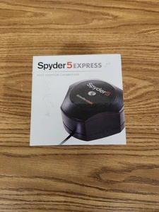 Spyder5 Express S5X100 Datacolor Monitor Color Calibrator Complete in Box - Picture 1 of 4