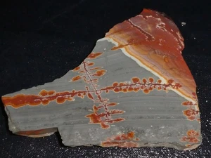 Sonora dendritische Jaspis Platte - 5 3/8" x 4 3/8" grob - Verkabelung - NEUES MATERIAL - Bild 1 von 3