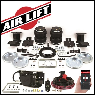 Bolsas de resorte de aire y compresor inalámbrico Air Lift 5000 07-18 Silverado Sierra 1500 Foto 1 de 4