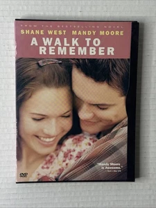 “A Walk to Remember” (DVD, 2002) Romance/Drama Starring Mandy Moore & Shane West - Picture 1 of 3