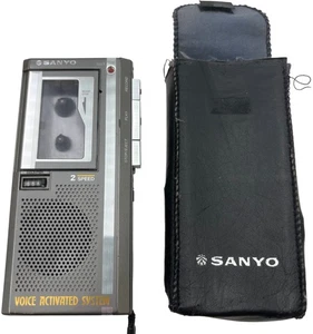 SANYO Voice Activated System 2 Speed Dictaphone Ref TRC 5490 Used - Picture 1 of 6