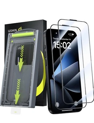 Protector de pantalla de privacidad WSKEN para iPhone 16 Pro Max Foto 1 de 4