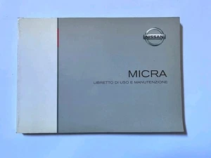 Manuale Uso e Manutenzione Nissan Micra - Foto 1 di 1