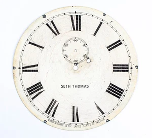 Seth Thomas No. 2 Regulator clock signed dial only @ 1901 Original Excellent! - Picture 1 of 4