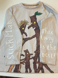 Stickman Long Sleeve T Shirt Age 5-6 - Picture 1 of 5