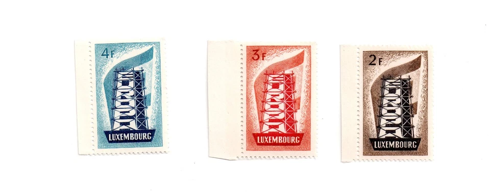 Timbres Europa Luxembourg 1956 neufs sans charnière - Photo 1/1