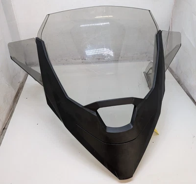 Ski Doo OEM Gen 4 Windshield W Base Side Deflectors 517306062 517306183 Skandic - Image 1 of 4
