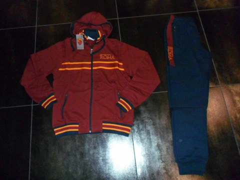 FW13 AS ROMA 14 Years Tracksuit Sweatshirt Child Junior Color Sudadera Red Cover