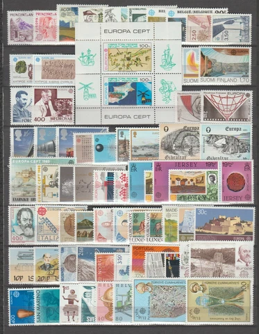 S36471 Europa Cept MNH 1983 Complete 69v + S/S Cover