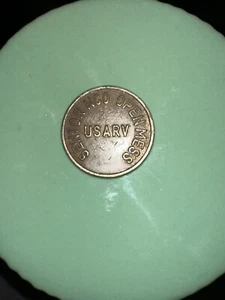Scarce USARV Senior NCO Open Mess 5 Cents United States Army Vietnam - Picture 1 of 2