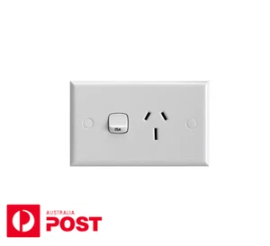 HPM 15A White Single Powerpoint - Picture 1 of 1