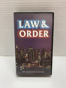 VHS LAW & ORDER THE SAMMLERAUSGABE. ENTHÄLT ZWEI EPISODEN - Bild 1 von 3