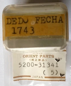 1 PC Orient - Finger Datum - für Kal. 1743 Teil Uhren Ersatzteil Vintage Nos - Bild 1 von 1