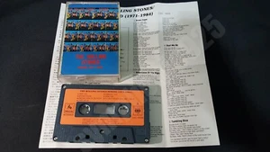 1989 The Rolling Stones Rewind 1971-1984 Taiwan 13 Tracks Cassette Tape W/Insert - Picture 1 of 11