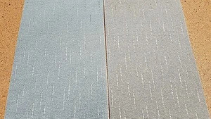 TRANSLUCENT LIGHT FILTERING VERTICAL BLIND SLAT FABRIC MADE TO ORDER WITH HANGER - Picture 1 of 5