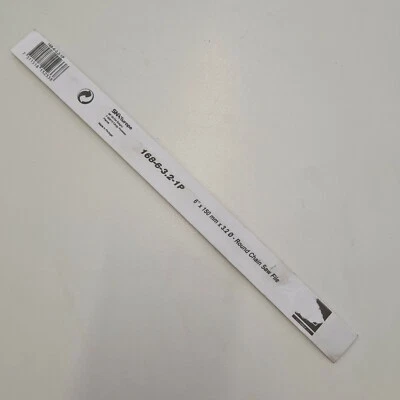 BAHCO ROUND CHAIN SAW FILE 6" X 150 MM UNHANDLED *FILE23 *D11 - Image 1 of 2
