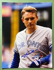 RANDY KNORR AUTOGRAPHED 8X10 PHOTO TORONTO BLUE JAYS