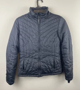Big Chill Puffer Coat Jacket Women's Stylish Faux Fur Lined  Black Size Small - Picture 1 of 10