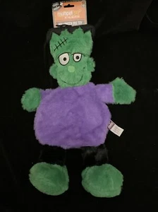 NEW 16" SON OF FRANKENSTEIN PET DOG TOY Creepy SQUEAKY HALLOWEEN Fun - Picture 1 of 4