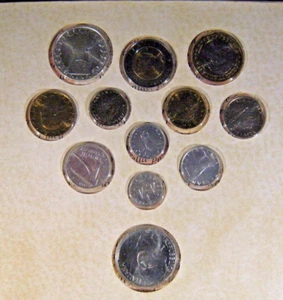 1999 Italy Mint Set 12 Coins Uncirculated Vic Alfieri - Picture 1 of 3