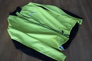 Nalini Base Mens High Viz Yellow Cycling Jacket Size L - breathable, 3 pockets - Picture 1 of 5