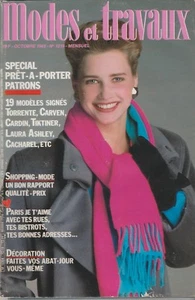 Modes et travaux N°1019 octobre 1985 page poupée couture tricot crochet - Picture 1 of 4
