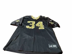 Ricky Williams New Orleans Saints Black/Gold Jersey Puma Men Size XL - Picture 1 of 7