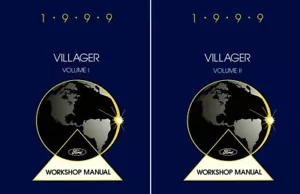 1999 Mercury Villager Shop Service Repair Manual - Picture 1 of 1