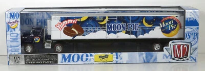 M2 Machines R10 Auto Haulers Moon Pie Trailer With 1958 Chevrolet LCF Semi 13-09 - Image 1 of 4