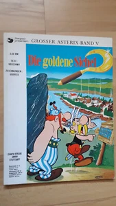 GROSSER ASTERIX BAND V von 1973 Die goldene Sichel - TOP Z1 Comic-Album - Picture 1 of 3