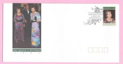 AUSTRALIA  FDC 1991 - HM THE QUEEN'S BIRTHDAY - Shs Elizabeth, SA - Image 1 of 2