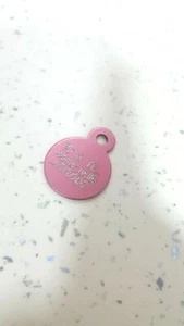 CIONDOLO IO E TE COME NELLE FAVOLE portachiavi idea regalo donna PICCOLO ROSA - Foto 1 di 1