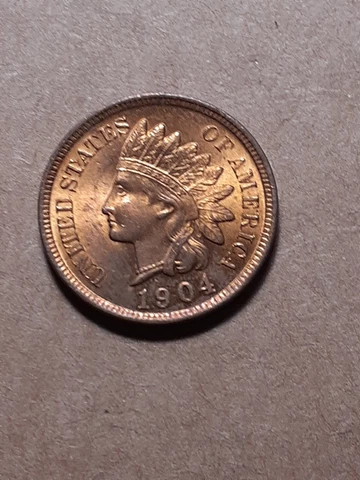 1904 INDIAN HEAD CENT Cover