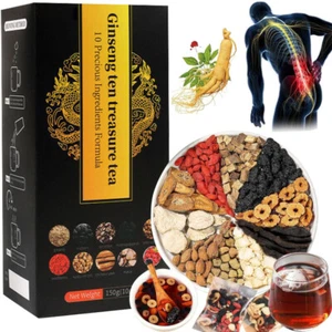 Tè del tesoro al ginseng ten, tè ai reni, tè al fegato, tè rosso dattero, salute dei reni - Foto 1 di 21