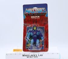 Skeletor 8-Back He-Man Masters of the Universe MOTU 1982 Mattel NEW MOSC SEALED