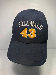 New TROY POLAMALU #43 Pittsburg Steelers Pro Football Hall Of Fame Player Cap - Picture 1 of 6