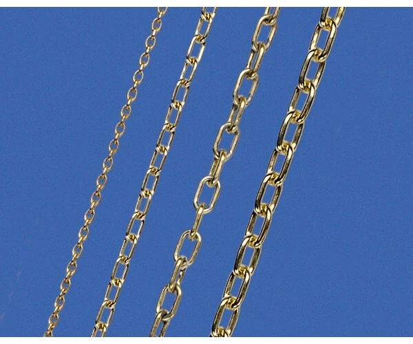 (7,29 EUR/m) Krick 60770 Ankerkette 2 mm (1 m Länge) - Bild 1 von 1