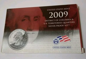 2009S District of Columbia & U.S. Territories Quarters Silver Proof Set & Promo - Picture 1 of 8