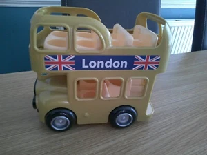 ELC HAPPYLAND ÉDITION LIMITÉE GOLD LONDON BUS GRATUIT POSTE BRITANNIQUE - Photo 1/4