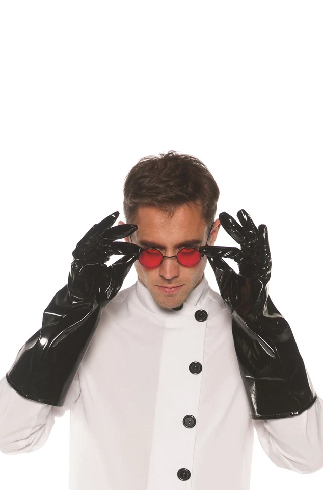 Nuevos guantes de vinilo Butcher Mad Psycho Doctor accesorio negro Foto 1 de 1