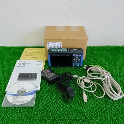 HIOKI LR8431 Memory HiLogger Data Logger Portable Handheld Used Japan - Image 1 of 4