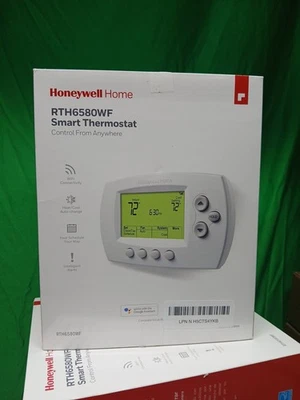 Honeywell RTH6580WF1001 Wi-Fi 7-Day Programmable Smart Thermostat - Image 1 of 3