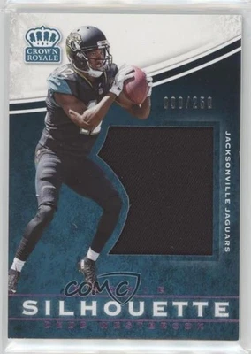 2017 Preferred Jumbo Rookie Silhouette Jerseys Pink /250 Dede Westbrook #15 RC - Image 1 of 2