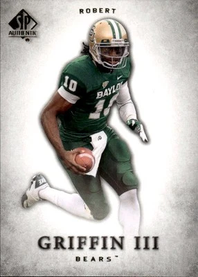 2012 SP Authentic Robert Griffin III #10 Baylor Bears 20P - Image 1 of 2