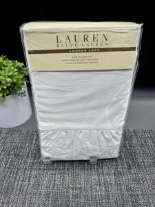 Vintage Lauren Ralph Lauren King Kissenbezüge (Lauren Spitze) Neu LESEN - Bild 1 von 6