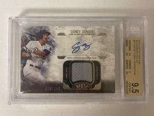 9,5 gema como nueva Beckett Corey Seager 2016 Topps 078/149 automático - Imagen 1 de 4