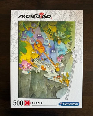 Clementoni "Mordillo Giving Up" 500 Piece Jigsaw Puzzle-Complete - Image 1 of 4