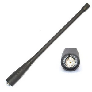For BaoFeng SMA-Female UHF/VHF Antenna 136-174/400-520 MHz Black 17cm 10W Hot - Zdjęcie 1 z 6