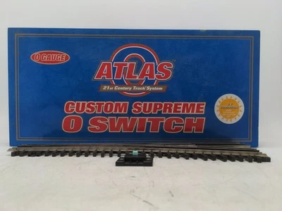 Atlas 6073 O Nickel Silver O-72 Right Hand Remote Switch Turnout/Box - Image 1 of 3